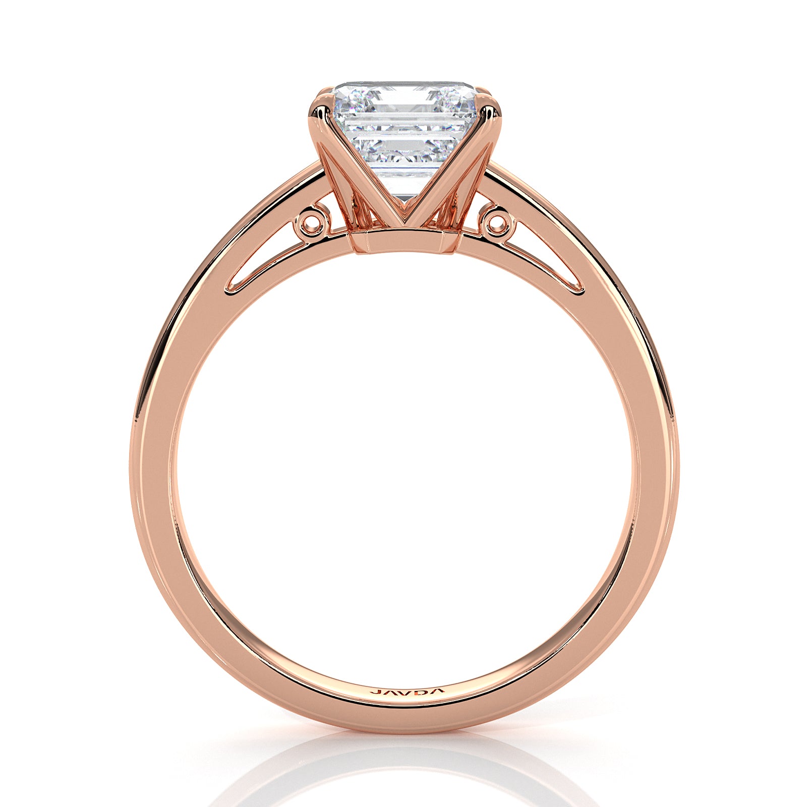 4.5g Lab Grown Diamond 6 Prong Solitaire Engagement Setting IGI Certified Ring 1.00 Ctw.